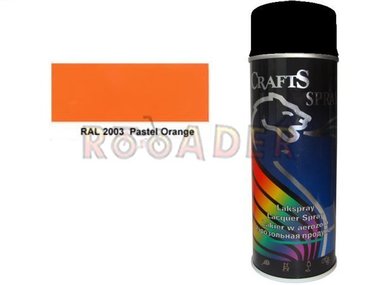 Lakier kolor pomarańczowy RAL-2003, 400ml