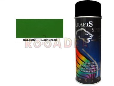 Lakier kolor zielony RAL-6002, 400ml