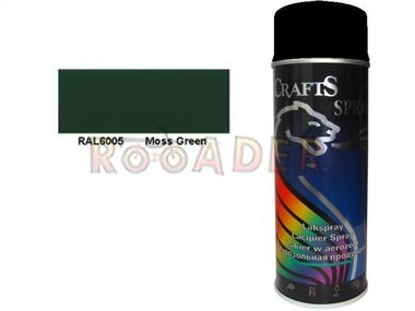Lakier kolor zielony RAL-6005, 400ml