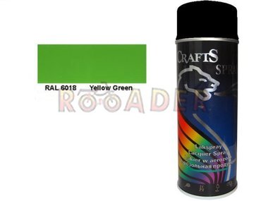 Lakier kolor zielony RAL-6018, 400ml