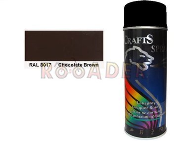 Lakier kolor brązowy RAL-8017, 400ml