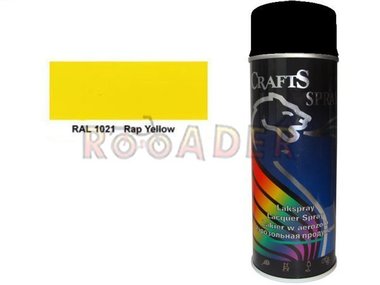 Lakier kolor żółty RAL-1021, 400ml