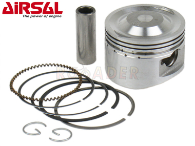 Tłok GY6 85cm³ - KYMCO AGILITY 50, SUPER 8 i inne skutery z silnikiem 4T z cylindrem AIRSAL 85cm3 -  ø50,00mm