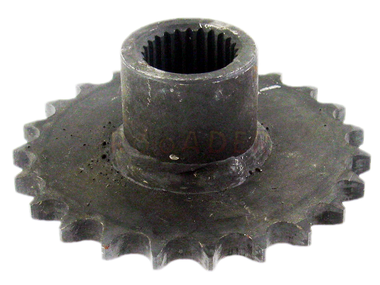 Zębatka przednia SHINERAY XY150ST, XY200ST, ATV 150/200 automat - typ 428, 23 zęby, wieloklin 23/25mm