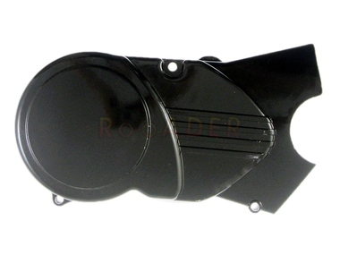 Pokrywa silnika 152 FMH - lewa, osłona zębatki zdawczej i alternatora, czarna - Cross, Pit Bike, Dirt Bike 125cm3