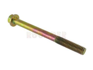Śruba montażowa  M6 / długość  65mm/71mm / na klucz 8mm z kołnierzem, ocynk