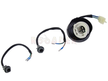 Wiązka lampy przedniej KEEWAY HURRICANE (oprawa żarówki BA20D, T10)