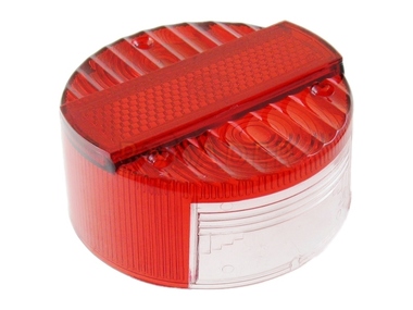 Klosz lampy tylnej SIMSON S51, S70 (okrągły) czerwony
