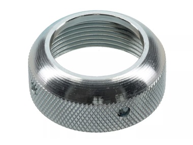 Nakrętka kolanka wydechu ROMET 2 biegowy -  Komar, 50T, Ogar 205, Pony, Kadet (M32x1,5, Ø 24,9mm)
