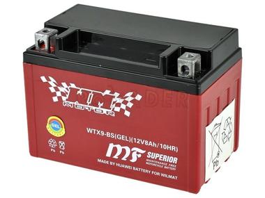 Akumulator YTX9-BS (GEL) / WTX9-BS - 12V 8Ah 