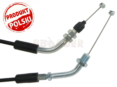 Linka gazu GY6  50/80 - mocowanie gwint M10, długość 192cm - Motobi QUEST 