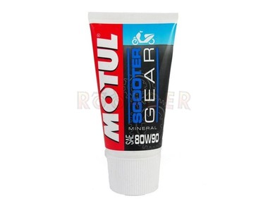 Olej MOTUL Scooter Gear 80W90, GL-4 - mineralny olej do przekładni skuterów - opakowanie 150 ml