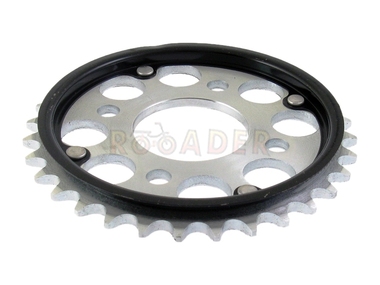 Zębatka tylna KINGWAY CHOPPER 150/250cm3 - typ 520, ø58mm, 32 zębów