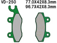 Klocki hamulcowe VD-250 (FA215) - ROMET, ZIPP, LONGJIA, YAMAHA, MBK