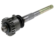 Wałek rozruchu nożnego do silnika 139/147/152FMB (długość 195mm, tryb 21 zębów) - do motorowerów Romet, Router, Junak, Barton, Benzer, GB Motors, Kingway, Zumico, Zipp i innych 50/70/110cm3