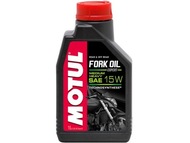 Olej MOTUL FORK Oil Expert 15W (Medium/Heavy) - półsyntetyczny olej do amortyzatorów i teleskopów - opakowanie 1 litr