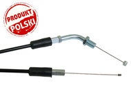Linka gazu LONGIA, ROMET, JUNAK, BARTON, ZIPP 50cc 2T (do wersji z dozownikiem automatycznym) - mocowanie gwint M10, długość 191cm