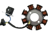 Stojan alternatora do silnika GY6  50/80 (8 cewek, 3 przewody) - INCA Sprint 50 i inne skutery z silnikiem 4T