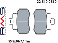 Klocki hamulcowe RMS 22 510 0510 (FA356) - KYMCO Grand Dink