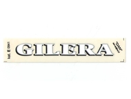 Naklejka GILERA - 11,5 x 1,5cm biała