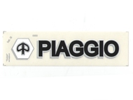 Naklejka PIAGGIO - 16,5 x 3,5cm czarna