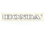 Naklejka HONDA - 16,5 x 2cm biała