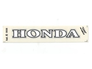 Naklejka HONDA - 11 x 1,5cm biała