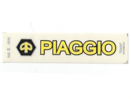 Naklejka PIAGGIO - 11 x 2cm żółta