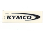 Naklejka KYMCO - 11,5 x 2,5cm czarna