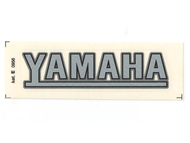 Naklejka YAMAHA - 11 x 3cm srebrna