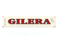 Naklejka GILERA - 11,5 x 1,5cm czerwona