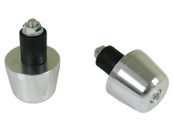 Końcówki - ciężarki kierownicy uniwersalne WM-56905 SREBRNE (Ø34mm/28mm)