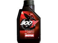 Olej MOTUL 300V 4T Ester 10W40  - 100% syntetyczny olej do silników 4-suwowych - opakowanie 1 litr