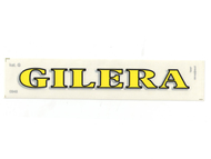 Naklejka GILERA - 16,5 x 2cm żółta