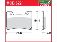 Klocki hamulcowe TRW-LUCAS MCB622 (FA160)
