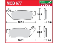 Klocki hamulcowe TRW-LUCAS MCB677 (FA196)