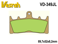 Klocki hamulcowe VD-349JL (FA188, MCB659)