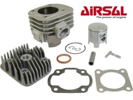 Cylinder CPI, KEEWAY, ROMET, JUNAK, BARTON, ZIPP i inne skutery z silnikiem 2T - 70cm3, Ø47,60mm, sworzeń 12mm, NICASIL (zestaw z głowicą)