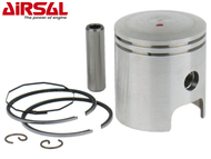 Tłok YAMAHA, APRILIA, MBK - MINARELLI horizontal A/C z cylindrem AIRSAL 65cm³ - ø46,00mm