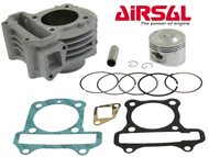 Cylinder GY6  85cm³ - skutery z silnikiem 4T - 85cm3, Ø50,00mm, sworzeń 13mm  NICASIL