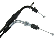 Linka gazu GY6  50/80 - mocowanie z blaszką, długość 224cm - Jonway VIA50