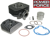 Cylinder SUZUKI AD, AE, AP, AH Adress, AY Katana, Estilete 50 2T A/C; TGB 101 Orion, Tryton, 303, Akros, R50X; APRILIA Habana, Mojito; MORINI A/C - 70cm3, Ø47,00mm, sworzeń 10mm (zestaw z głowicą)