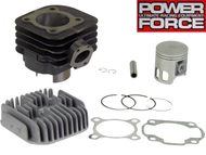 Cylinder YAMAHA Neo's, Jog, Breeze; APRILIA Rally, Scarabeo, Sonic; MBK Ovetto, Flipper - MINARELLI horizontal A/C - 70cm3, Ø47,00mm, sworzeń 10mm (zestaw z głowicą)