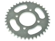 Zębatka tylna JUNAK 121, 123; BARTON Classic, Volcano 125cc; ROMET Soft Choper 125cc; ZIPP VZ-1, VZ-2 125cc; GB MOTORS Hasky - typ 428, ø58mm, 38 zębów