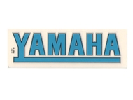 Naklejka YAMAHA - 17 x 6cm niebieska