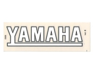 Naklejka YAMAHA - 11 x 3cm biała