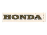 Naklejka HONDA - 11 x 1,5cm złota