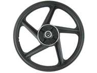 Koło 18" x 1,85 (felga) - JUNAK 901, 122 (tył, aluminiowa, czarna)
