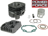 Cylinder CPI, KEEWAY, ROMET, JUNAK, BARTON, ZIPP i inne skutery z silnikiem 2T - 70cm3, Ø47,00mm, sworzeń 12mm (zestaw z głowicą)