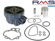 Cylinder APRILIA RS50, RX50, MX50; YAMAHA TZR50, DT50; Beta, Malaguti, MBK, Motorhispania, Peugeot, Rieju, Sherco - MINARELLI AM6 - 50cm3, Ø40,30mm, sworzeń 12mm (Blue Line)